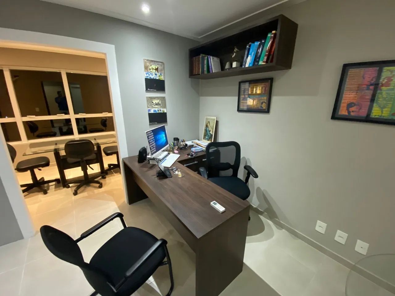 Sala comercial mobiliada - Ed Mirai Offices - Foto 5