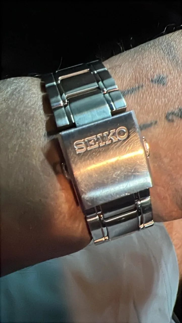Seiko 7T92-0KD0 Chronograph WR100m Japan - Foto 3