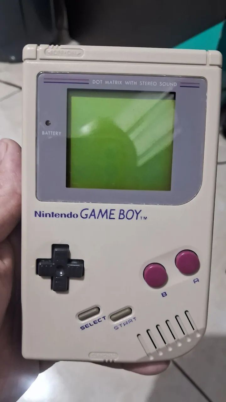 Game boy clássico + jogos 