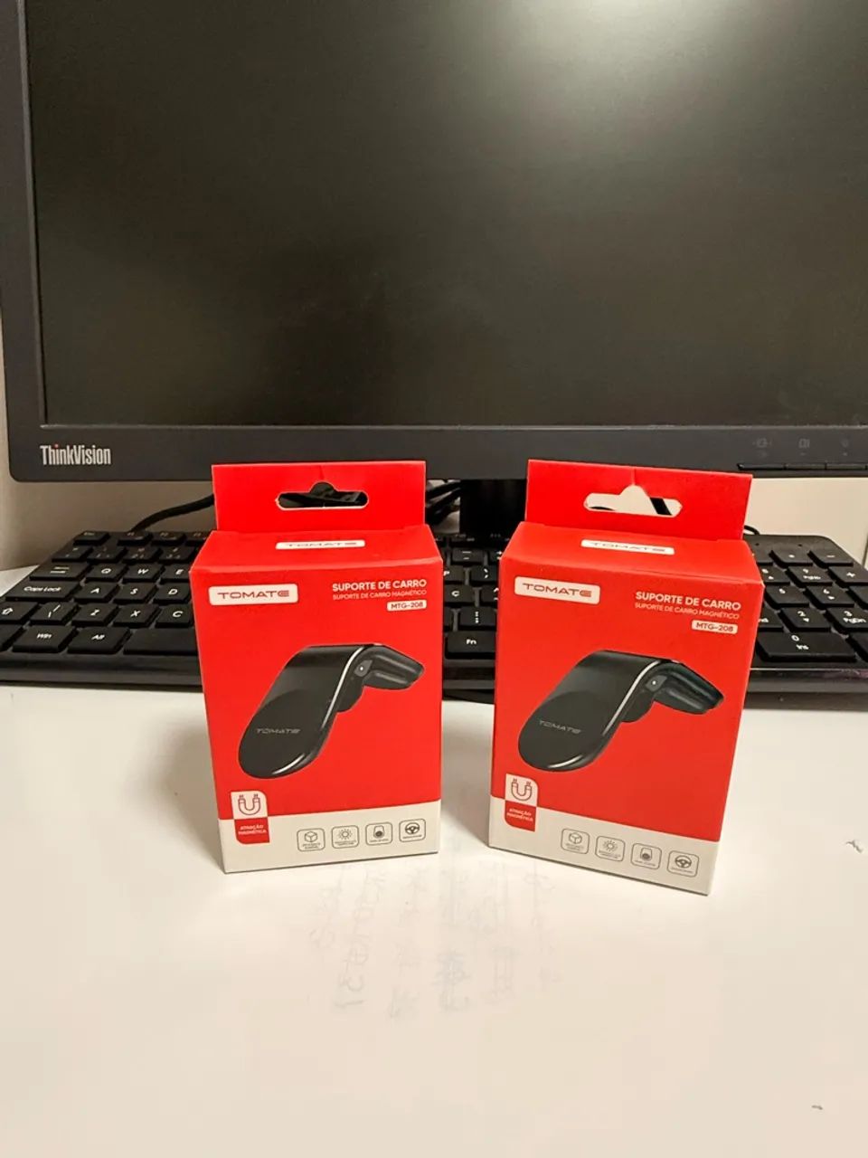 Suporte Celular Magnético 360º para carro  - Foto 2