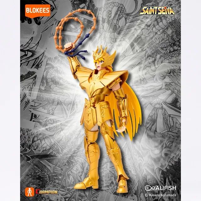 BLOKEES CHAMPION CLASS - Saint Seiya - Shaka de virgem, original
