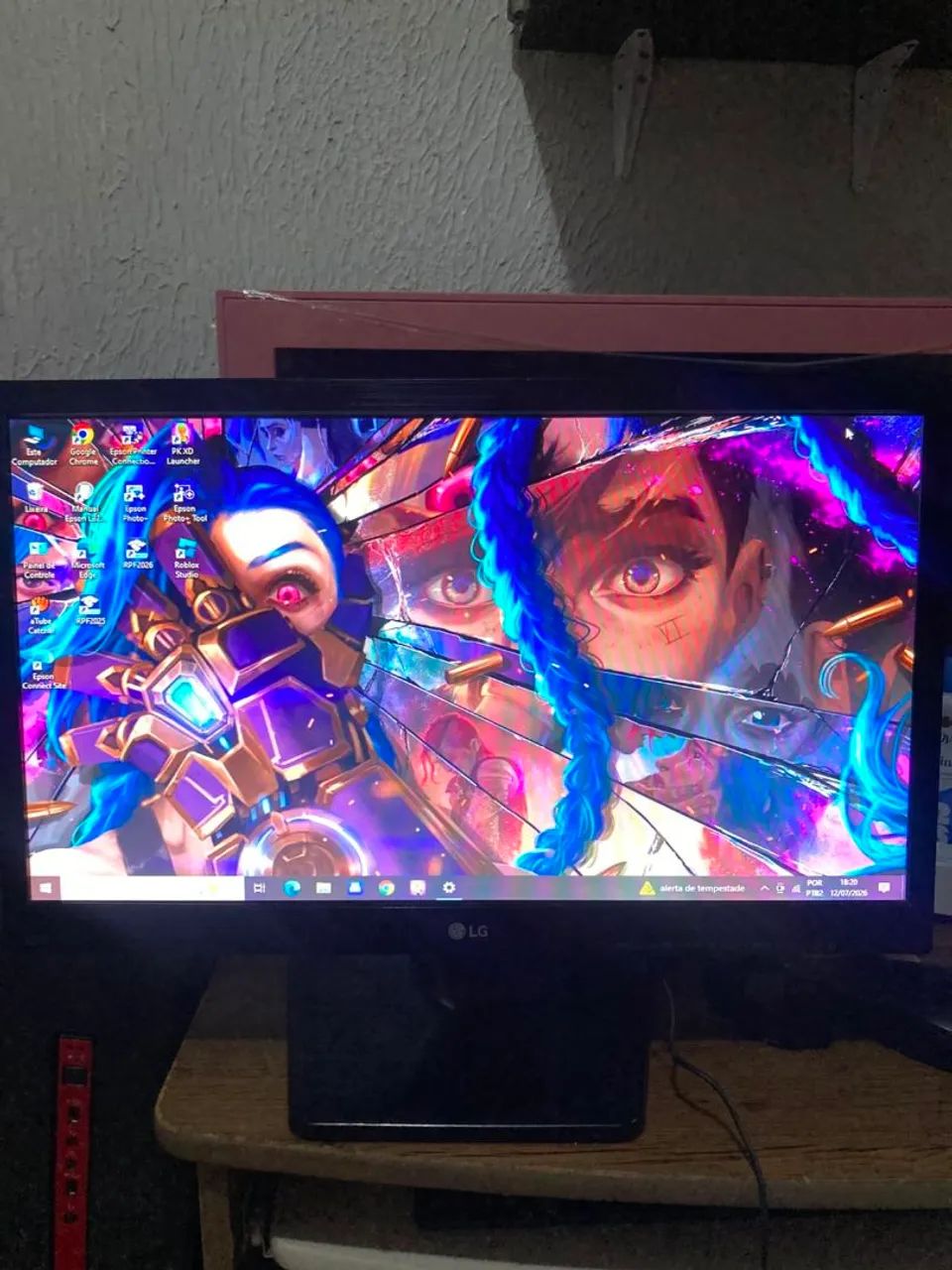 MONITOR LED LG 20 POLEGADAS SEM HDMI  - Foto 2