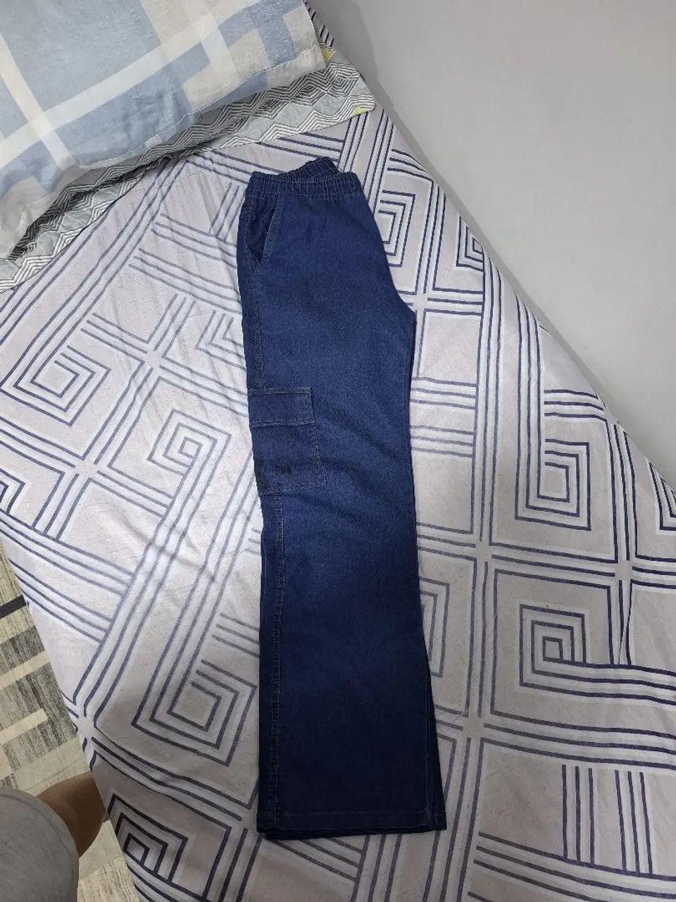 Vendo Calça baggy jeans - Foto 5