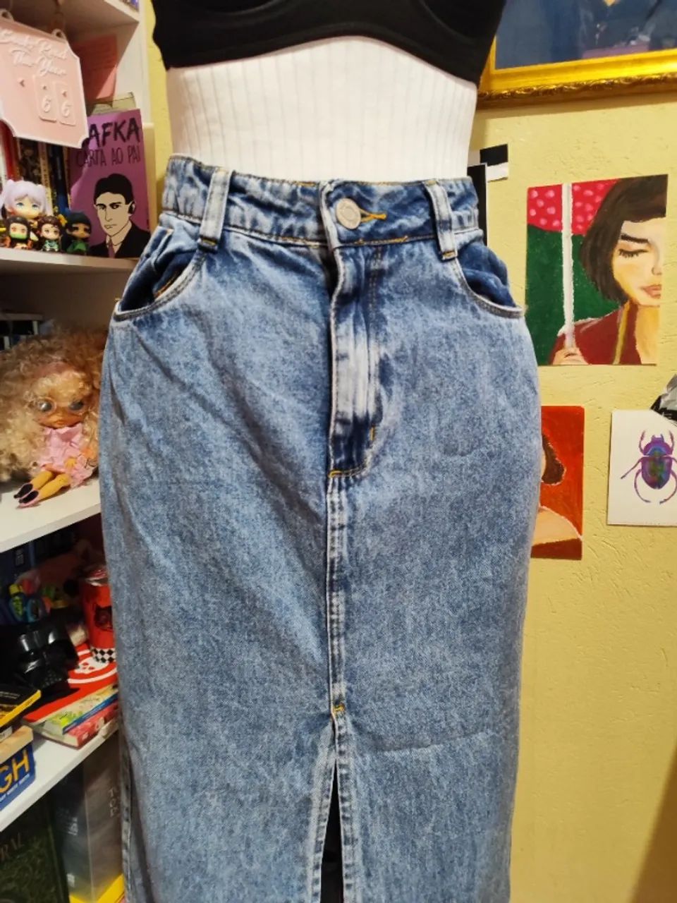 Saia jeans nova - Foto 5