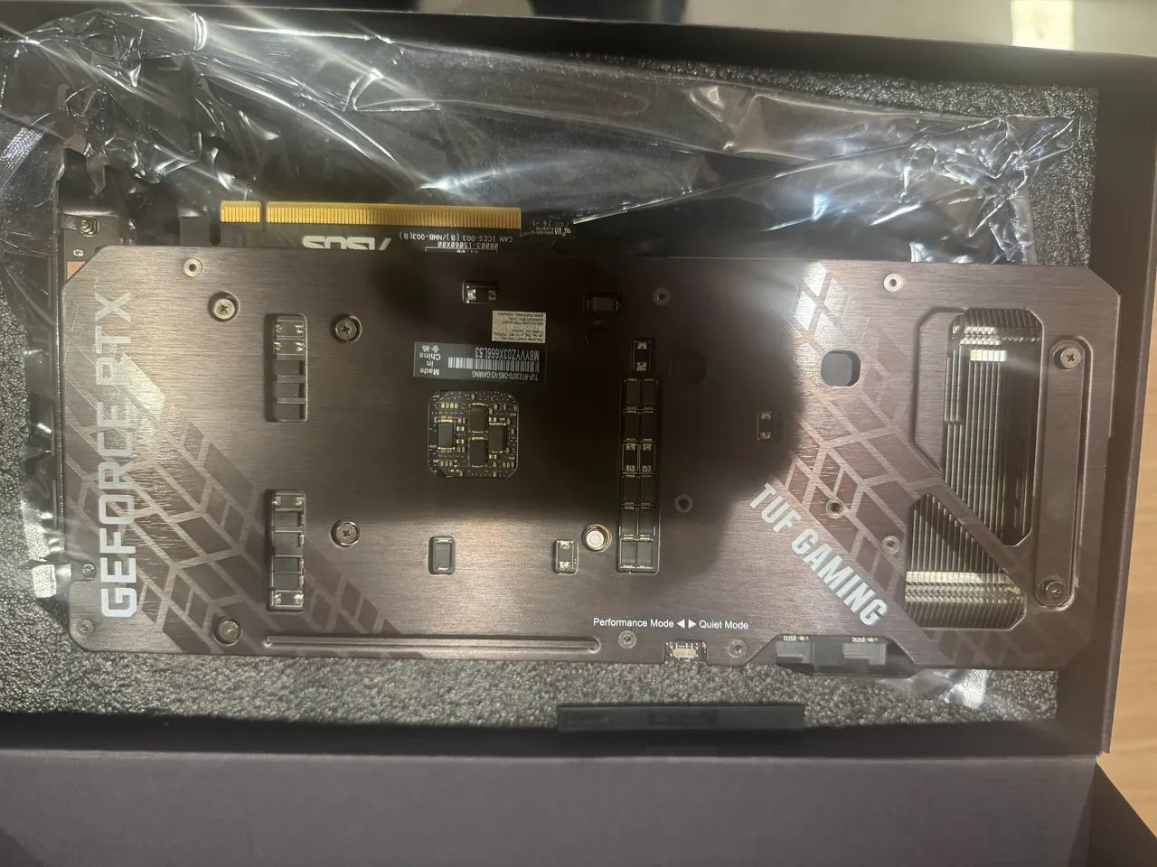 placa de video rtx 3070 8gb tuf gaming - Foto 5