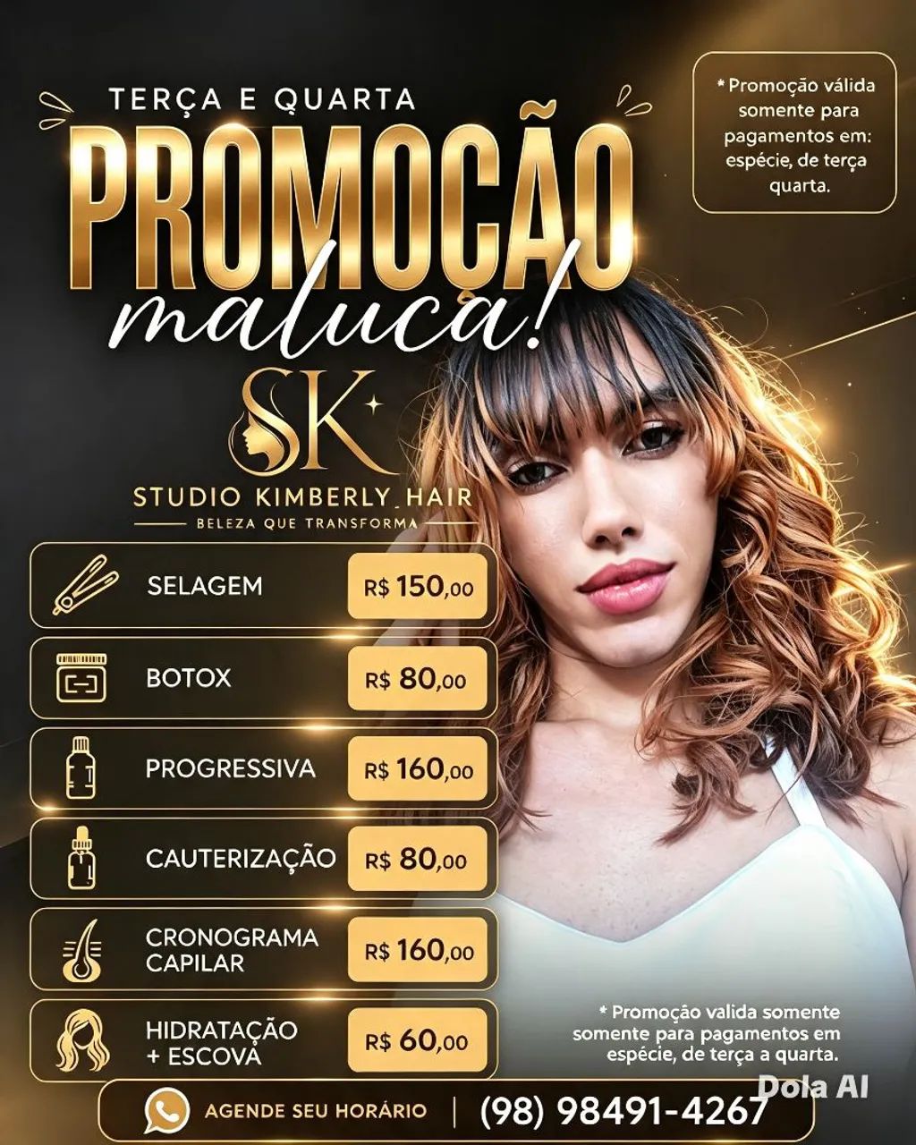 Studio salao kinberlly hair - Foto 2
