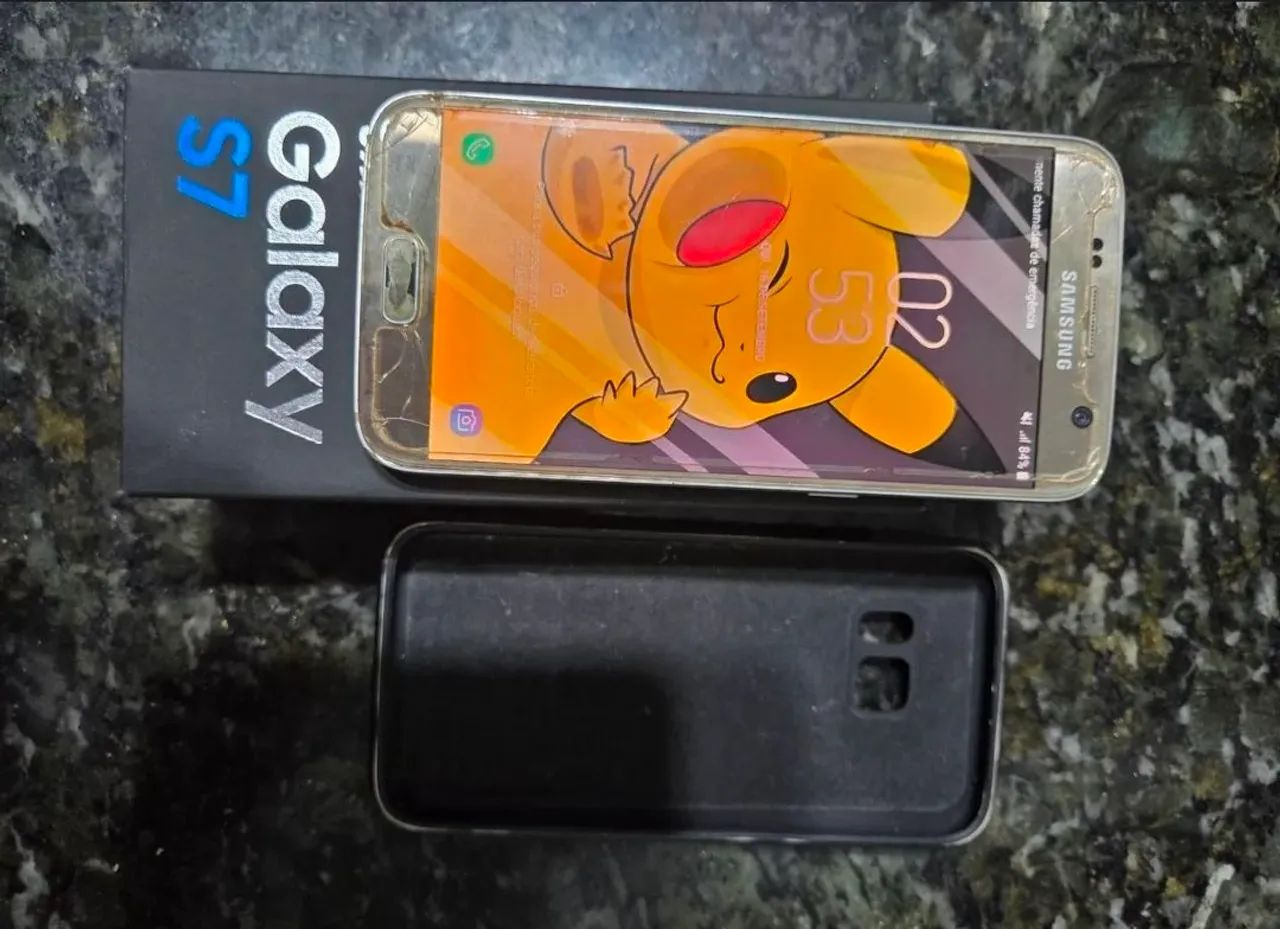 Smartphone Gamer Ultra-rápido Samsung galaxy S7 original com caixa  - Foto 5