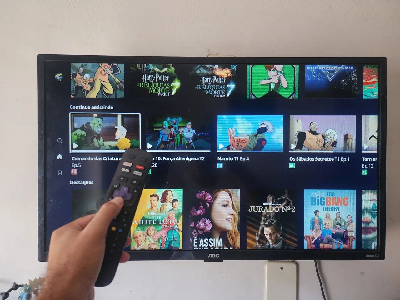 Smart TV AOC 32 polegadas  - Foto 3