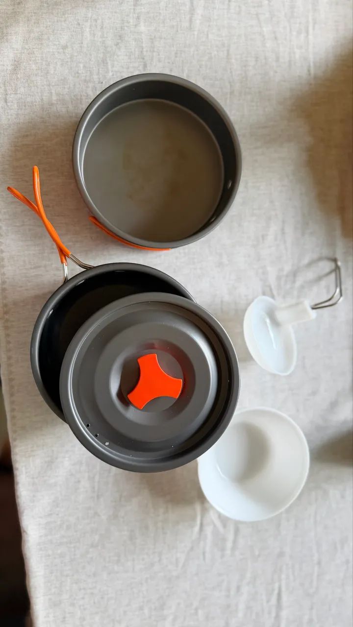 Kit panelas camping  - Foto 2