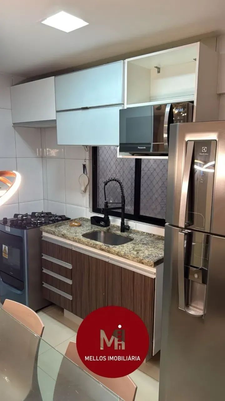 Alugo apartamento mobiliado de 2 quartos sendo 1 suite - Foto 5
