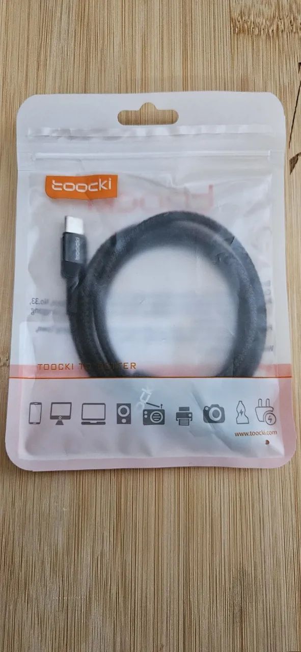 Cabo Toocki USB-C para Lightning - iPhone 20W - Foto 2