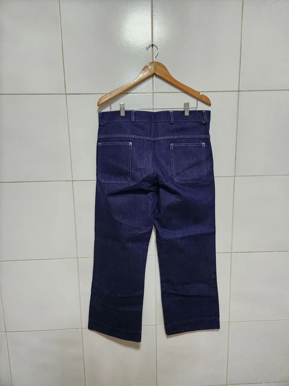 Calca jeans reta 44 - Foto 3