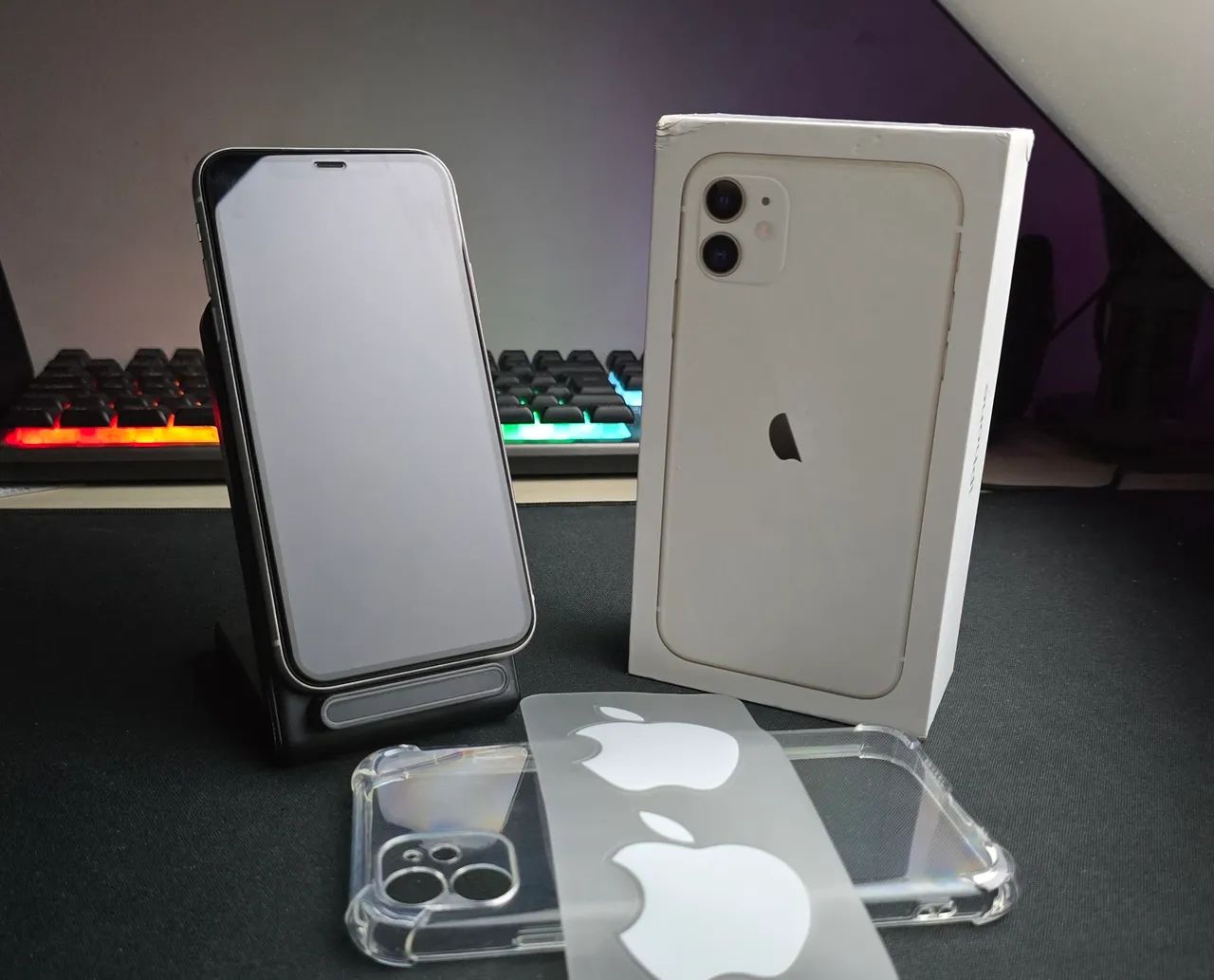 iPHONE 11 128GB BRANCO COMPLETAMENTE ORIGINAL - Foto 2