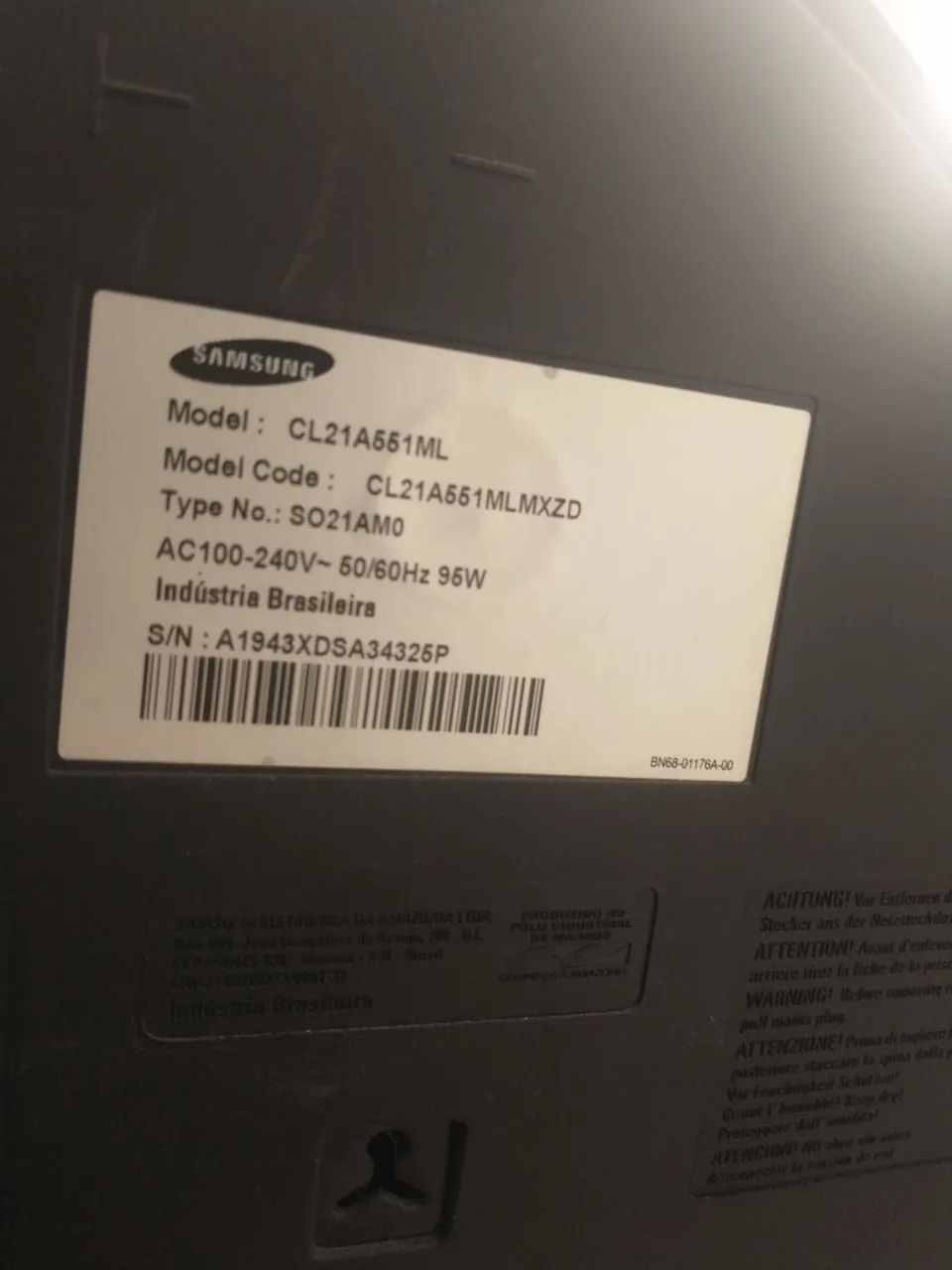 Televisão de TUBO 21 polegadas  - Foto 3