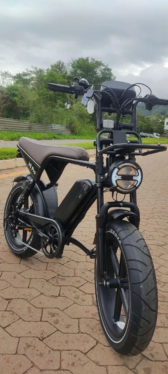 BIKE ELÉTRICA V8 PRO 2026 ZERADA COM NOTA FISCAL E GARANTIA 