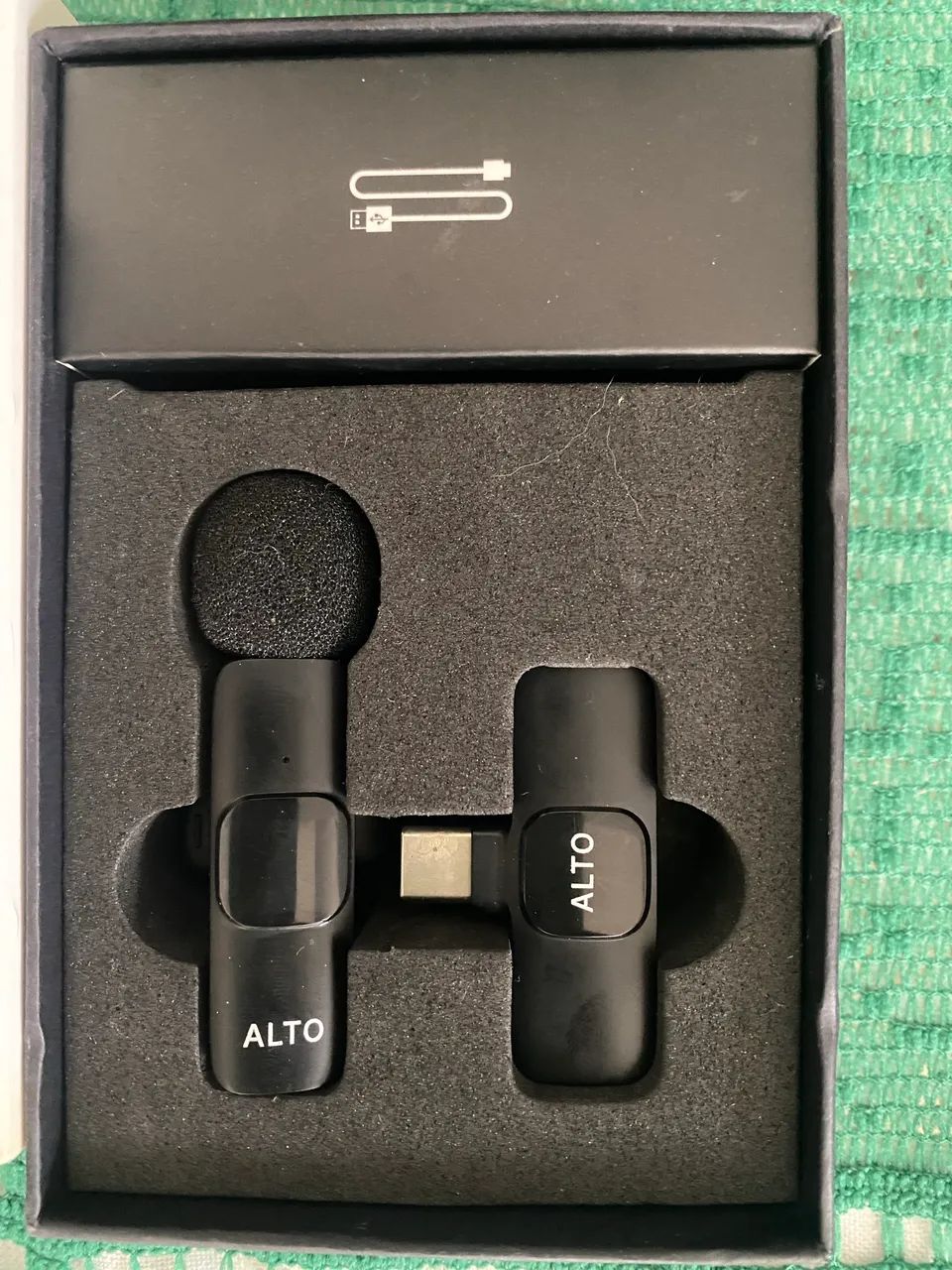 Microfone K9-TC Sem Fio para Celular Tipo C - Foto 2