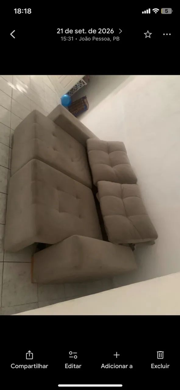 Sofá retrátil 