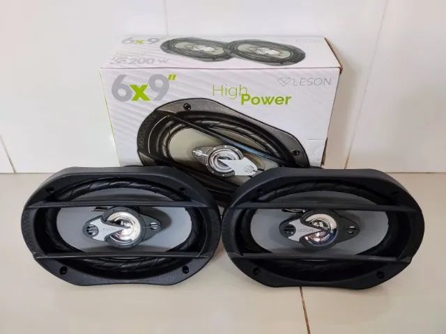 Par de Alto Falantes Leson 6x9 Polegadas 200w Rms (Novo na Caixa) - Foto 3
