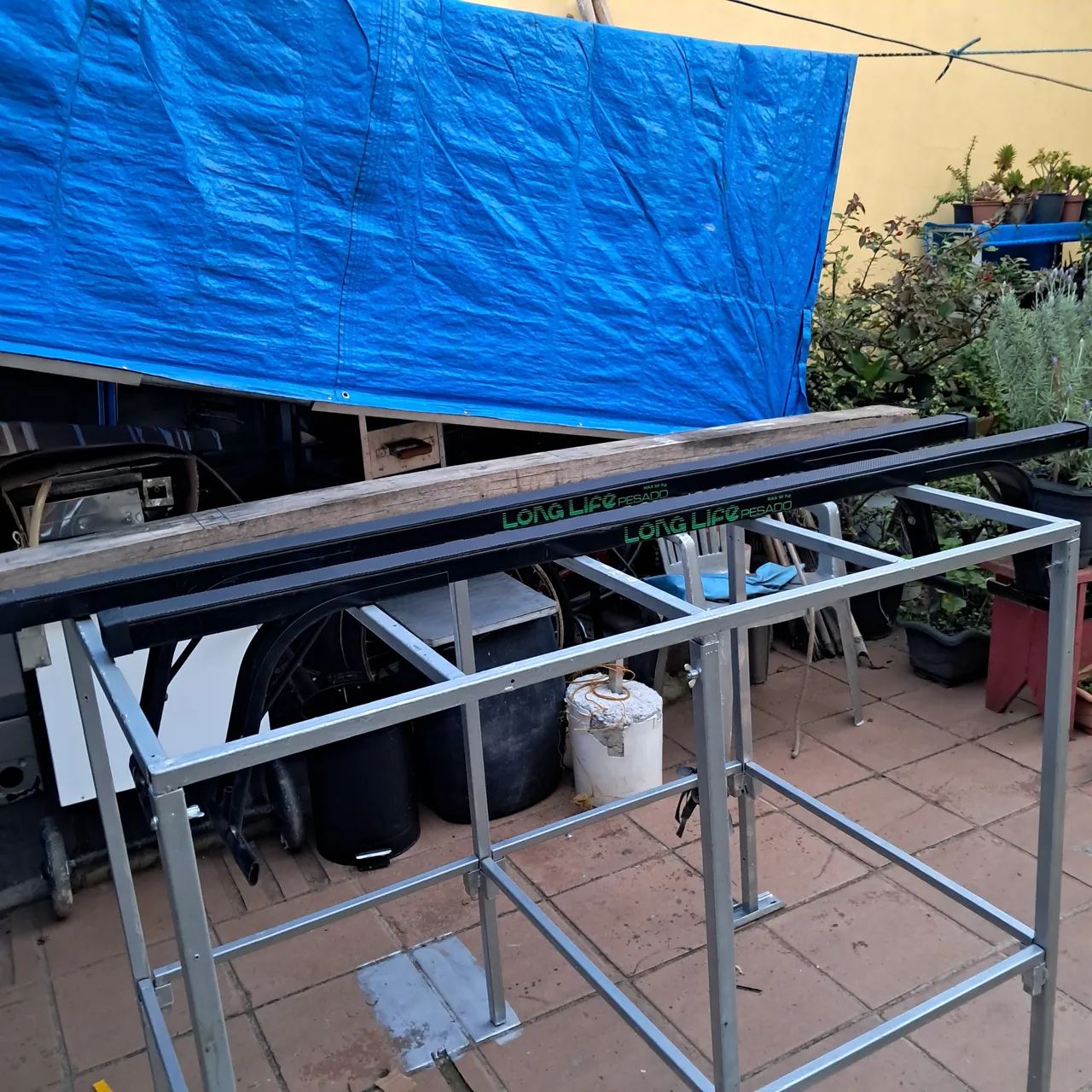 Rack bagageiro da kombi teto auto  - Foto 2