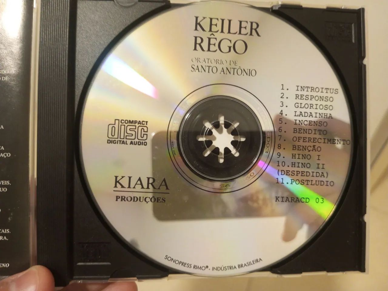 Oratório de Santo Antônio Keiler Rêgo CD [USADO] - Foto 5