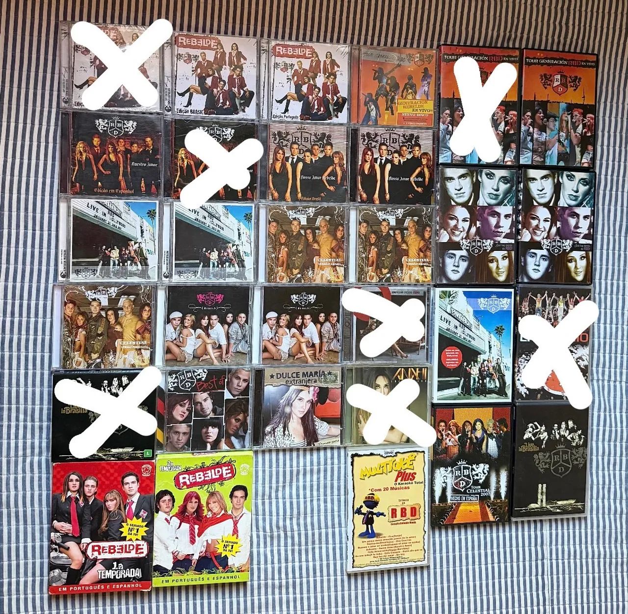 Coleção RBD - Rebelde (CDs e DVDs)