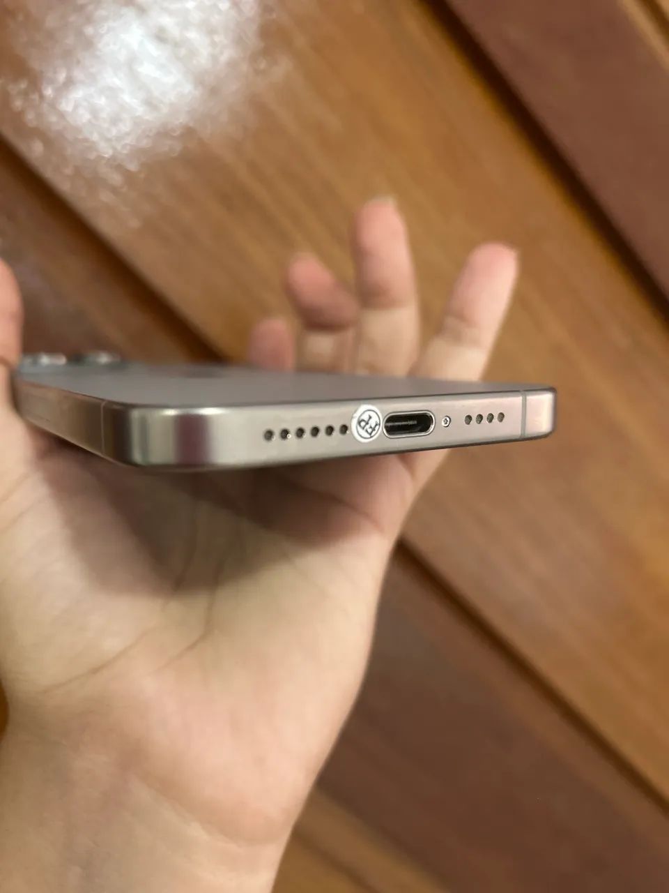 iPhone 15 pro Max - GIGAS 256 - 100% saude - Original com Garantia  - Foto 4