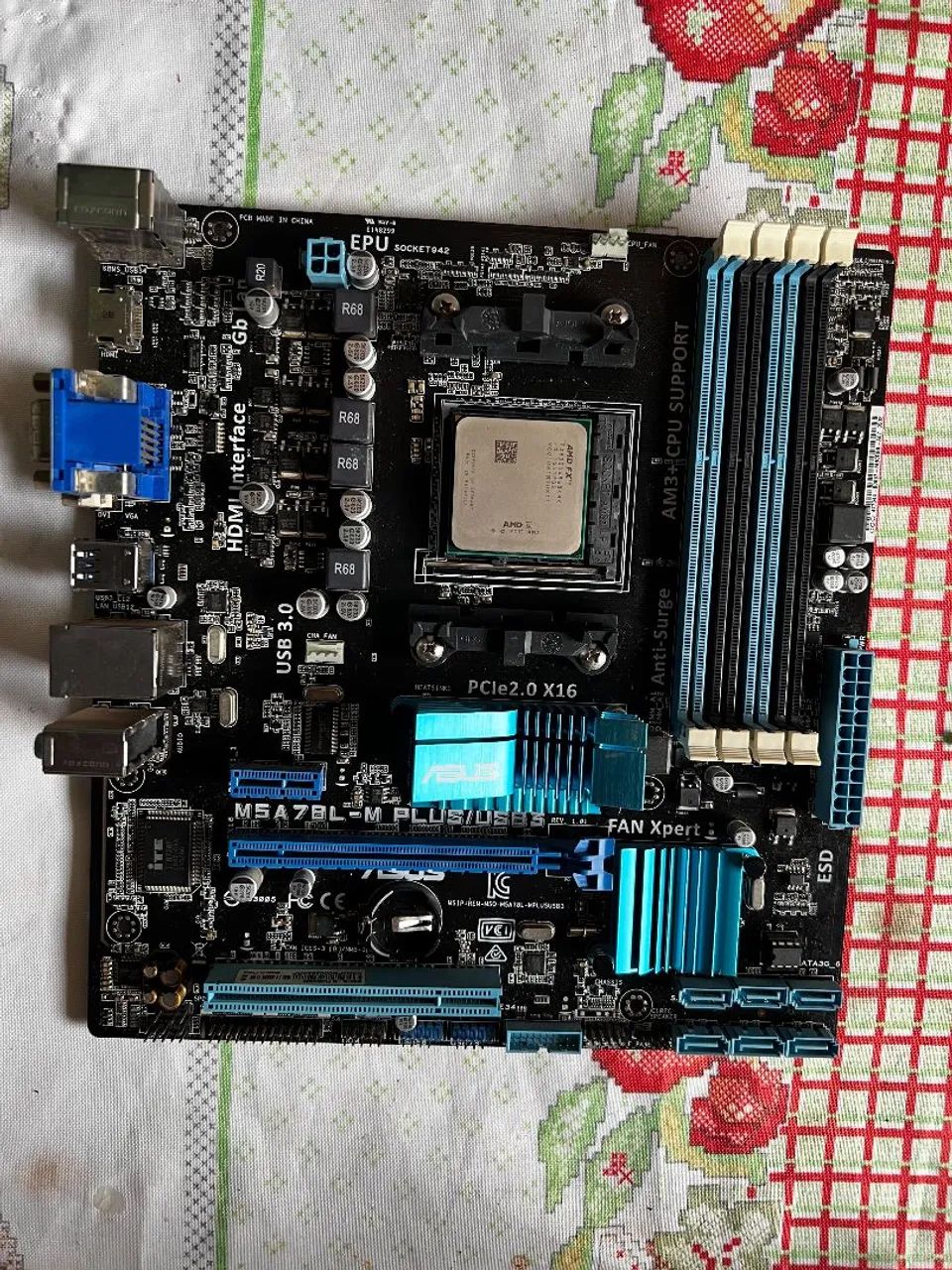 Kit placa mãe e processador  - Foto 2