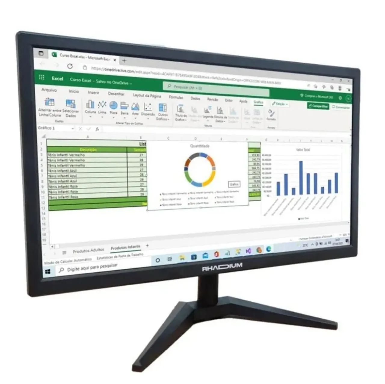 Monitor de led 19,5"