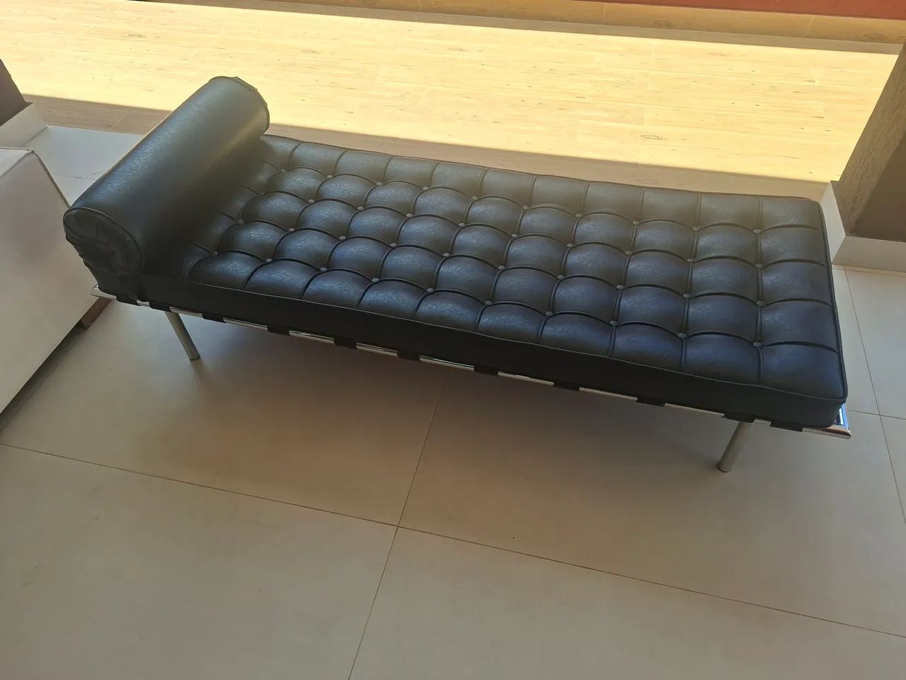 Sofá recamier Barcelona - Preto