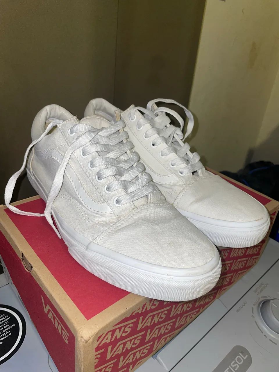 Vans Old Skool Branco - Foto 5