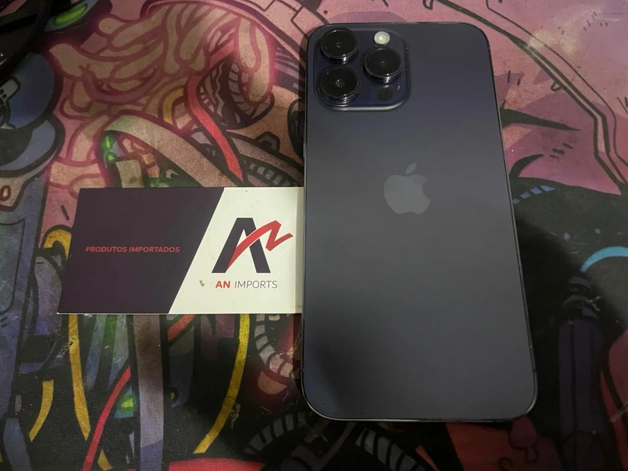 iPhone 14 Pro Max 128gb purple aceito troca  - Foto 2