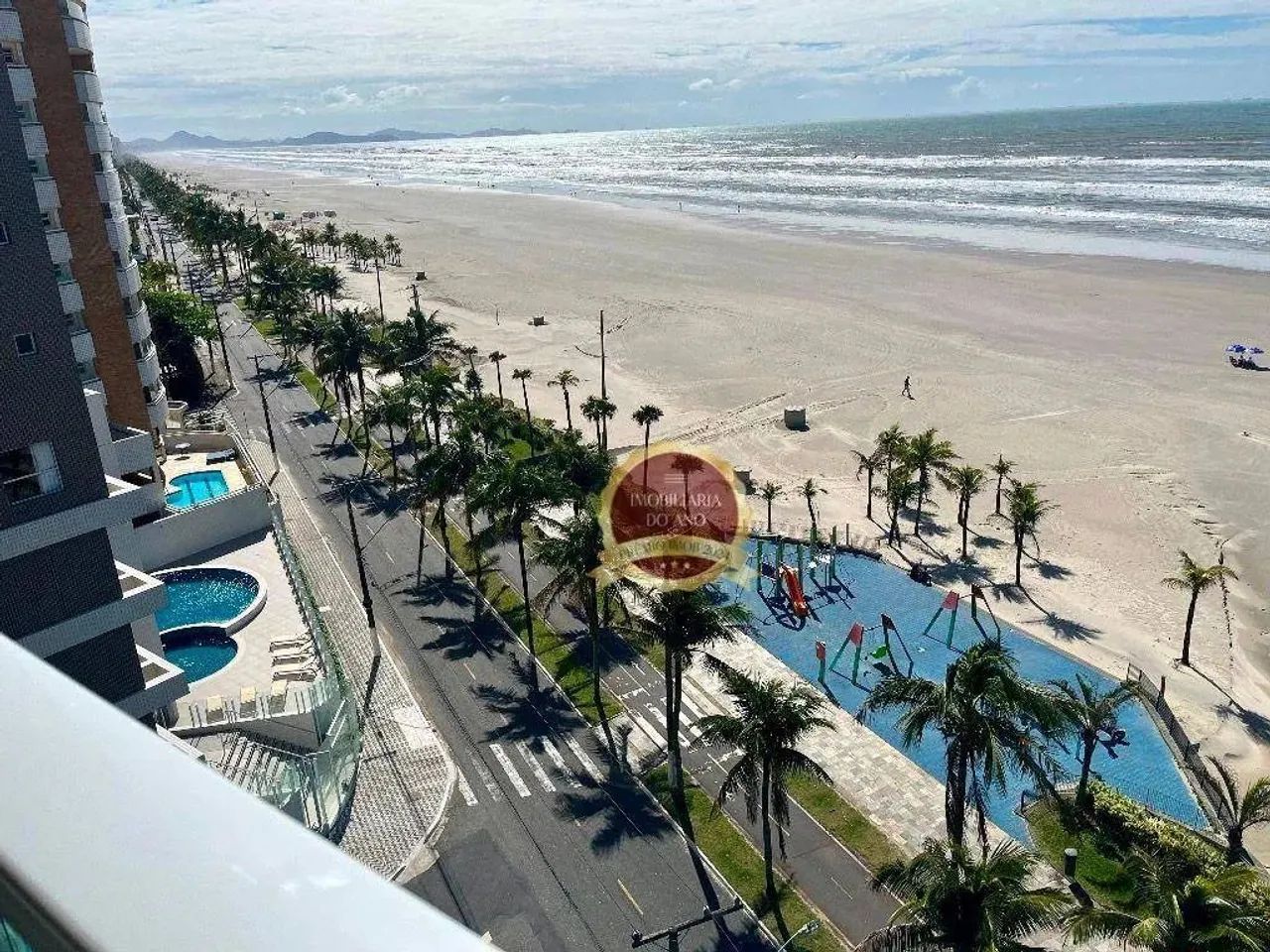 Apartamento frente mar em Praia Grande - Foto 4