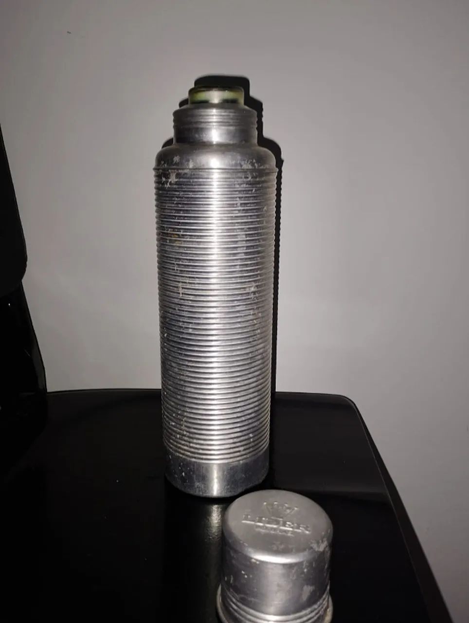 garrafa térmica antiga marca líder - ANTIGUIDADE - Foto 3