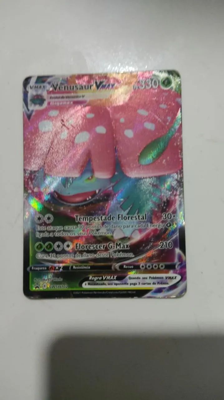 Carta de pokémon venasaurVmax