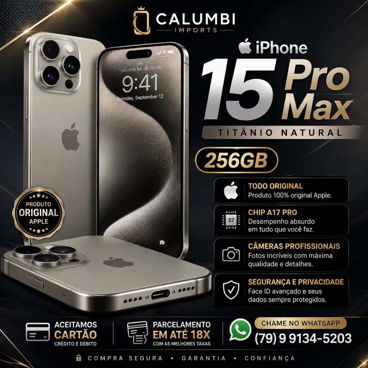 iPhone 15 pro max 256g
