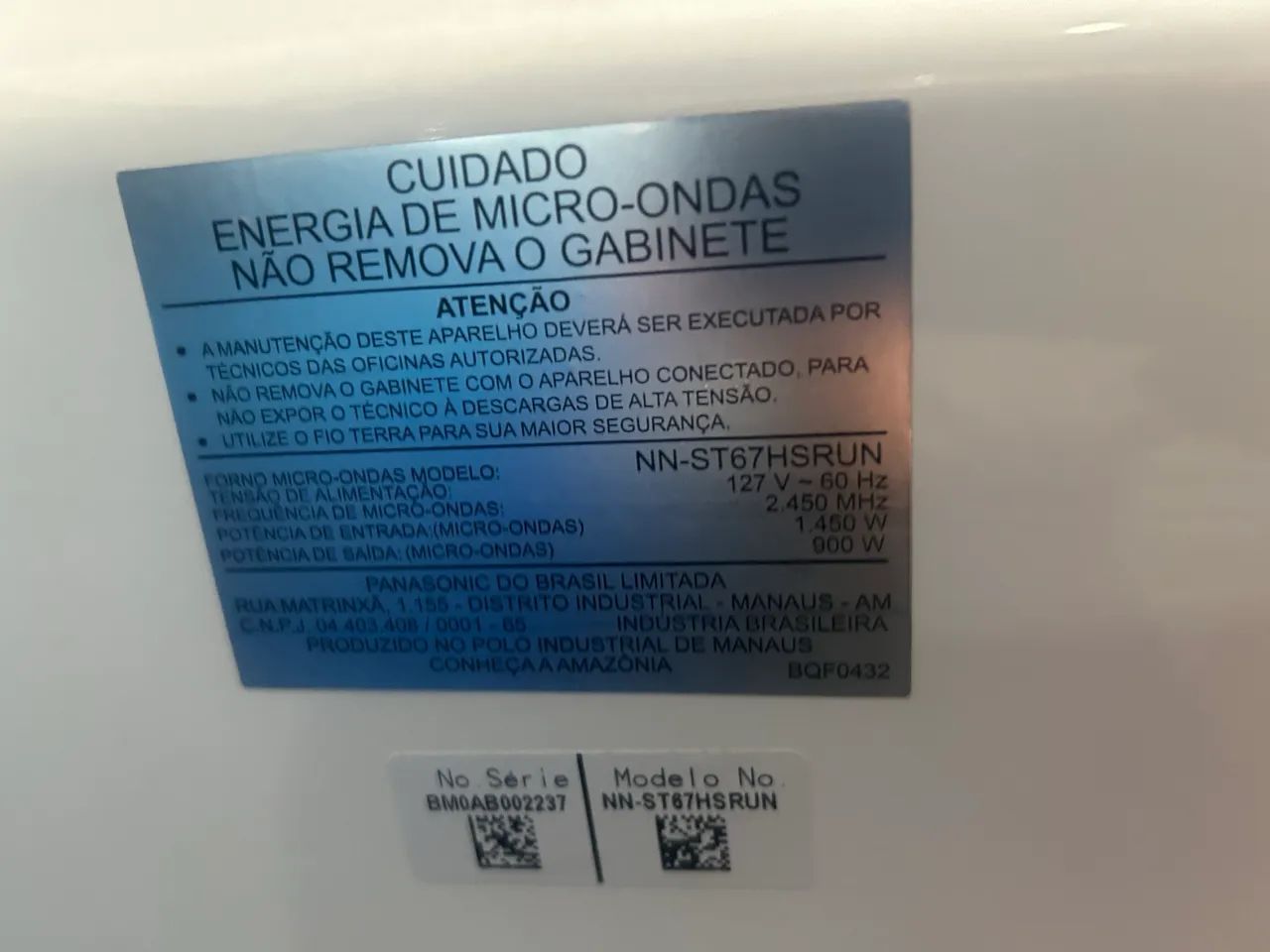 Microondas PANASONIC 32 L / 110 W  - Foto 4