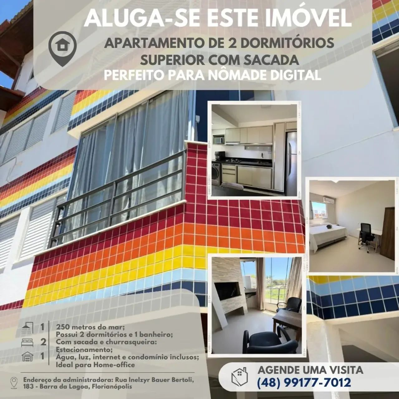 ALUGUEL MENSAL 2 DORM  IDEAL PARA NÔMADE DIGITAL