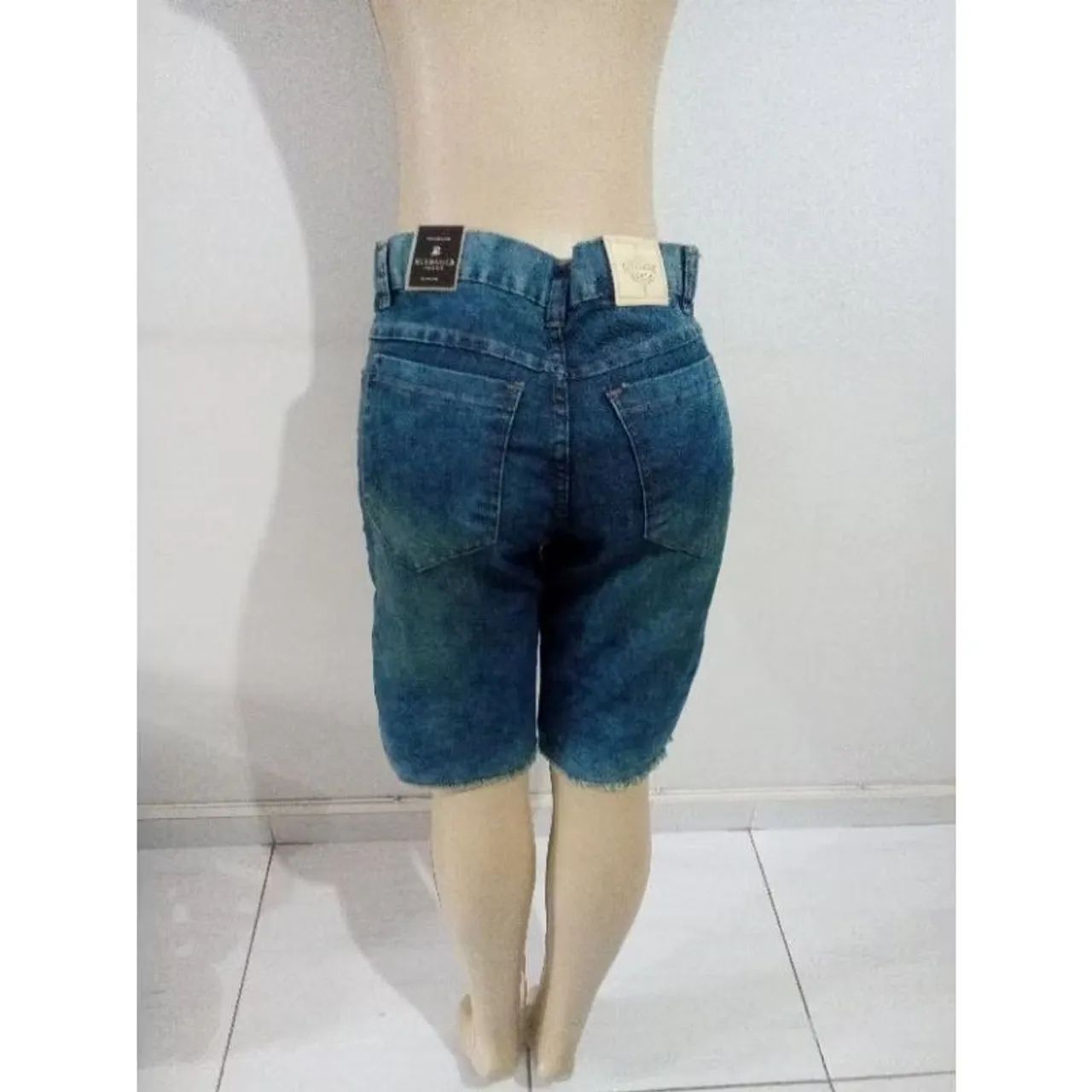 Bermuda jeans masculina  - Foto 3