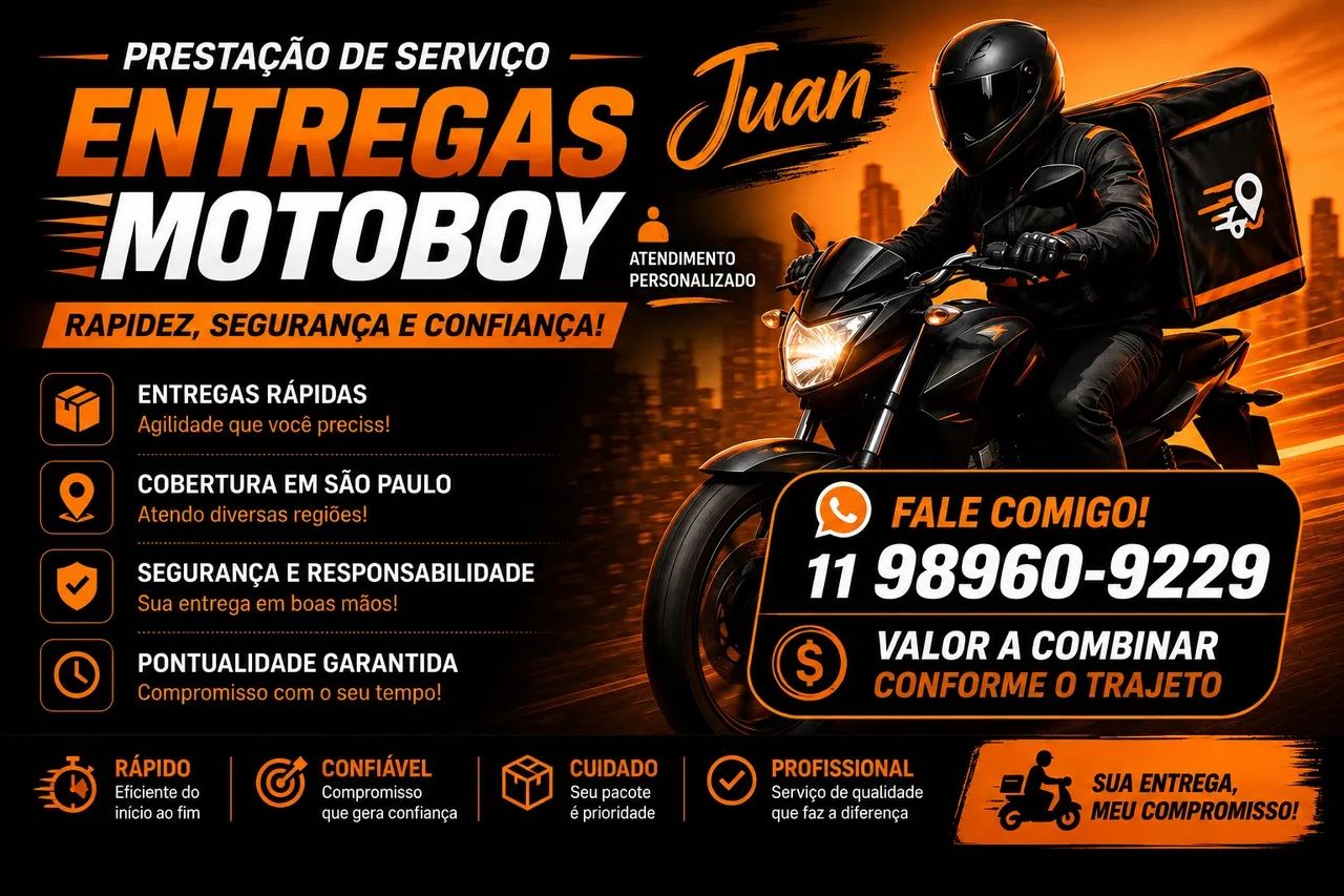 Serviço de Motoboy particular