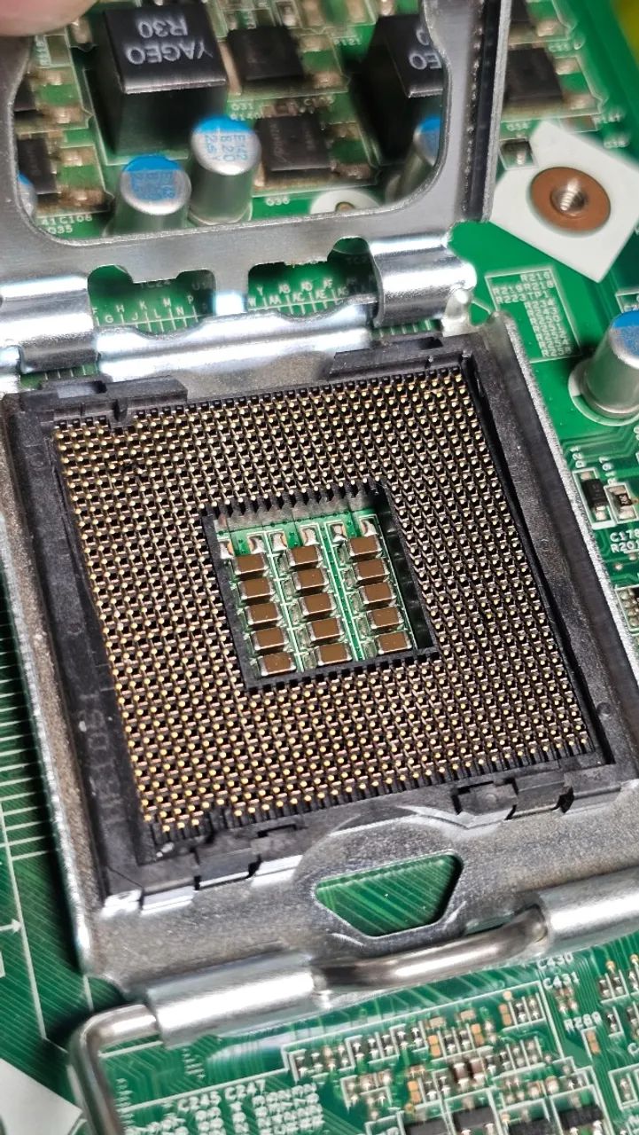 Placa Mãe Dell MIG41R Vostro 230 LGA775 Com Pinos Tortos Peças - Foto 3