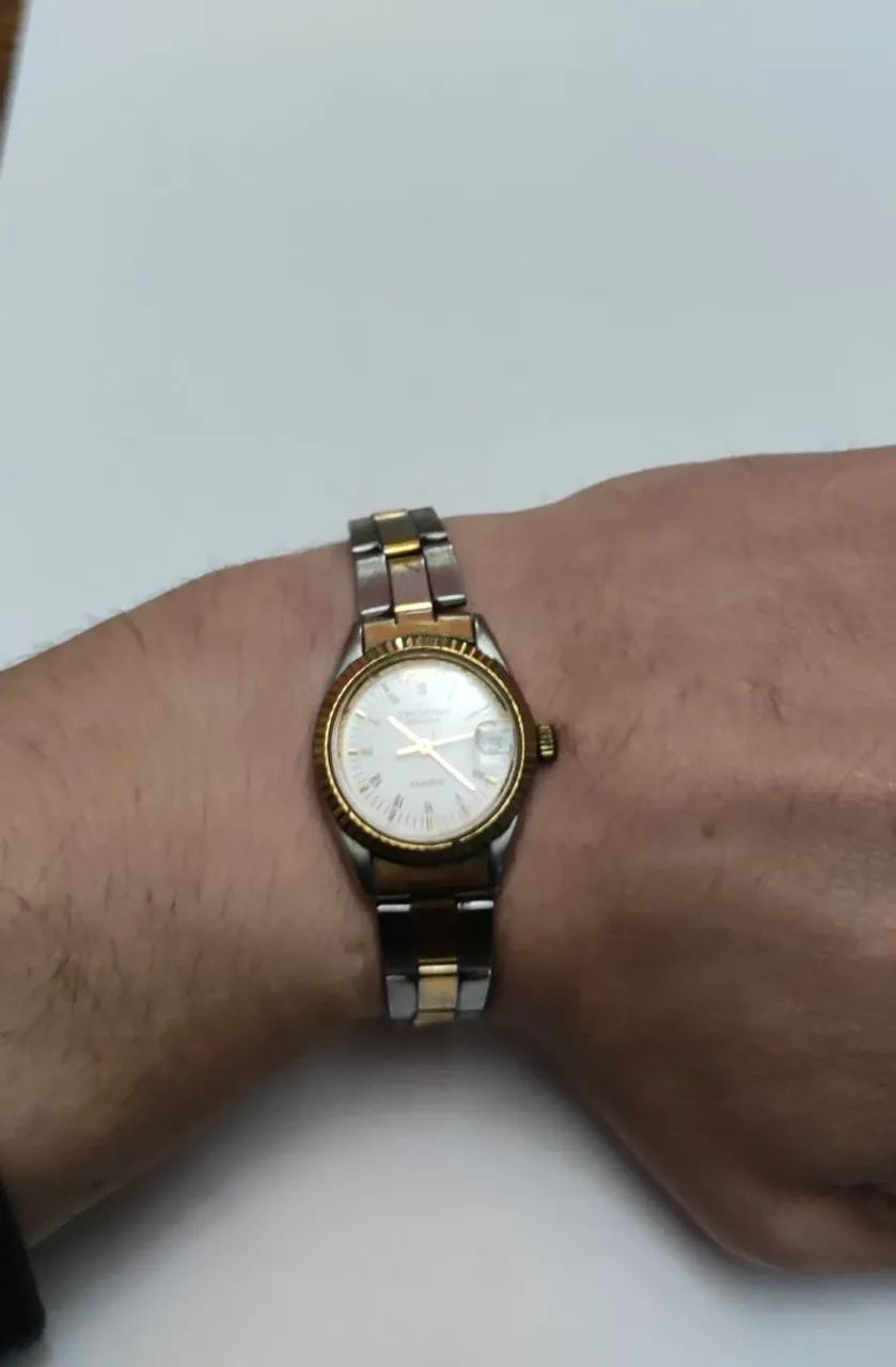 Relógio Technos Riviera Quartz Feminino Original Bicolor - Foto 4
