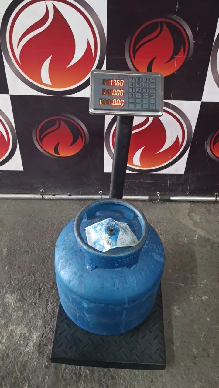 Balança industrial de plataforma com capacidade para 400 kg - Foto 3