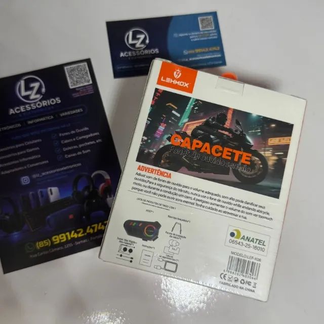Fone para Capacete de Moto - Bluetooth - Foto 2