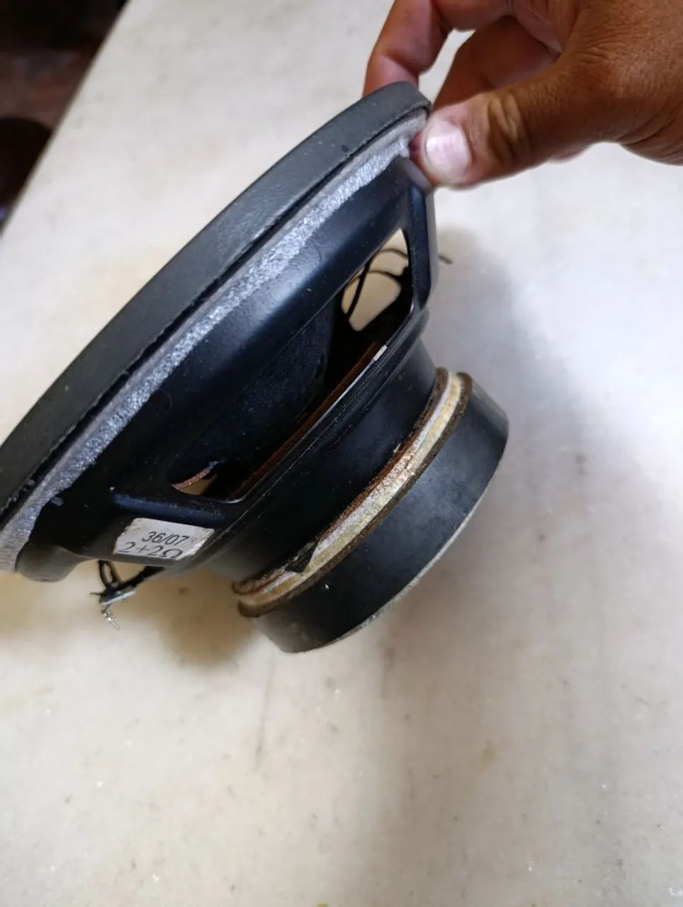 Alto falante subwoofer 8 polegadas 120w RMS bobina dupla 2+2 ohms - Foto 4