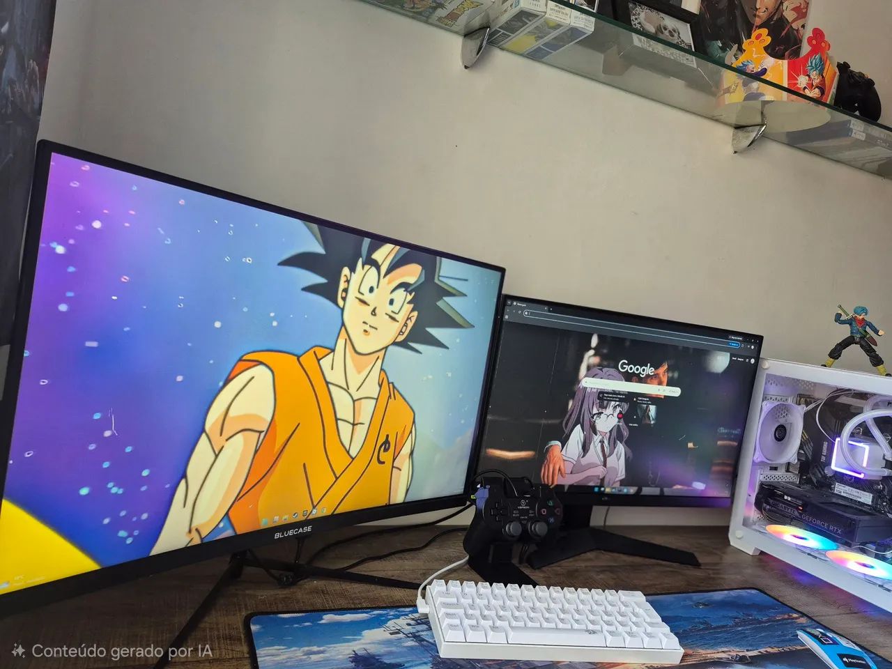 Monitor gamer tela curva 27 polegadas 165hz - Foto 2