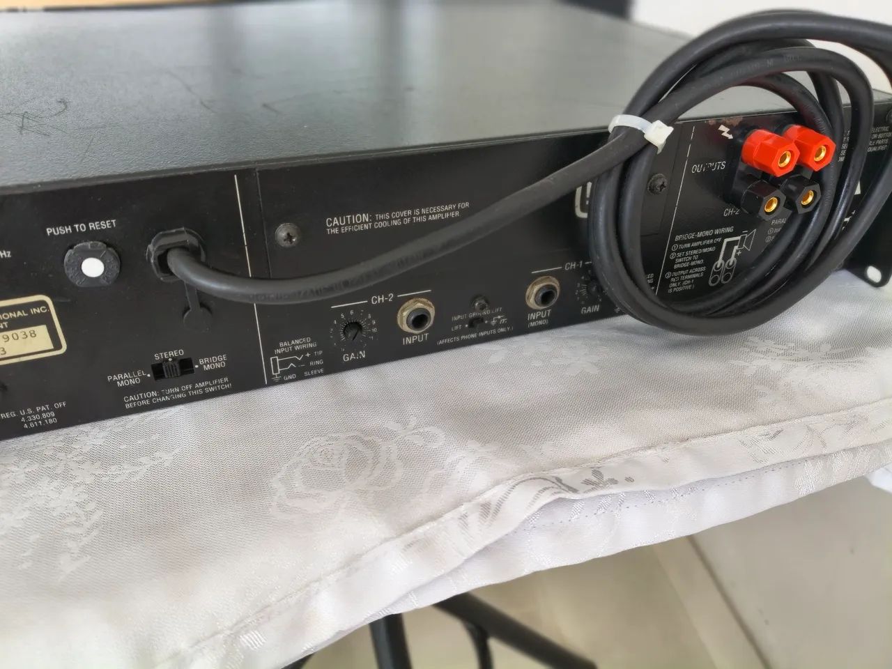 amplificador CROWN 1400 CSL - Foto 5
