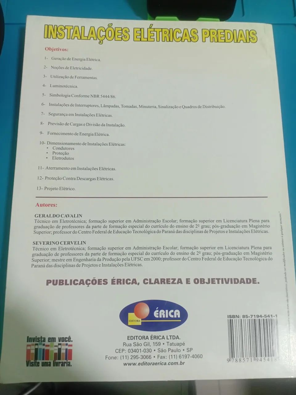 Livro Instalações Elétricas Prediais  - Foto 2