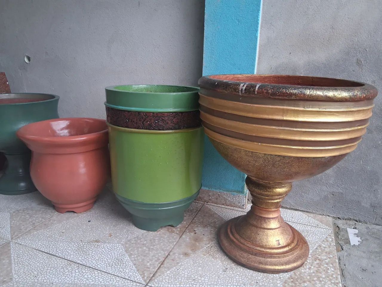 Vendo vaso de cimento - Foto 4