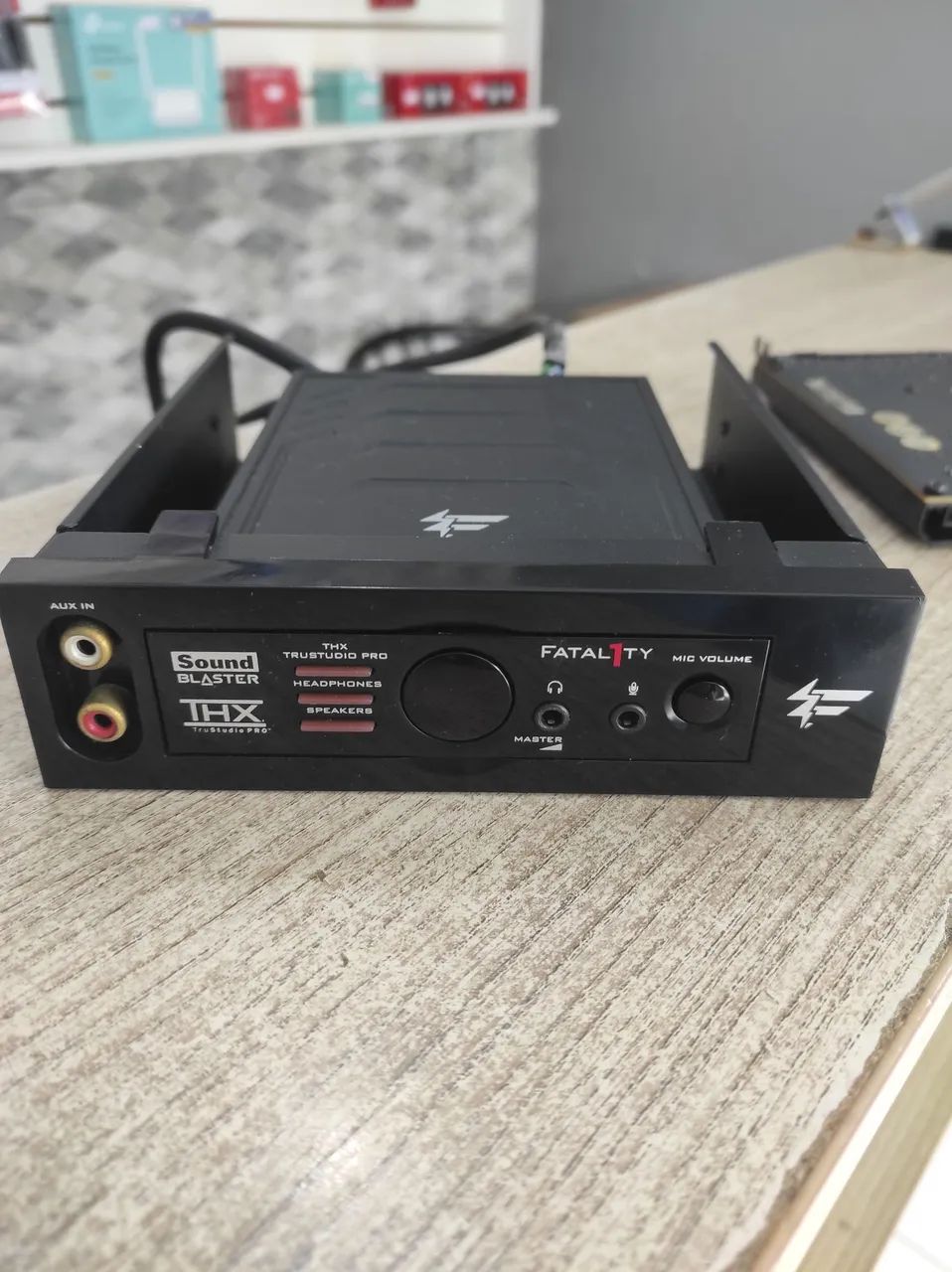 Placa De Som Gamer Creative Sound Blaster Recon 3D Fatal1ty Edition - Foto 3