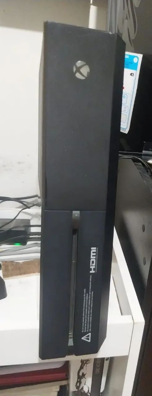 Xbox one preto com controle original  - Foto 4